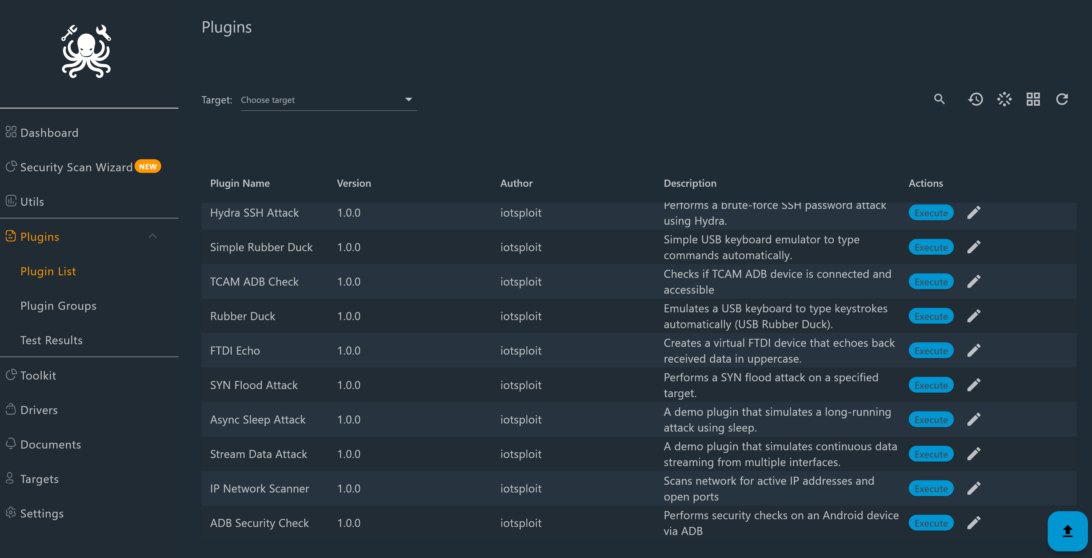 IoTSploit Flutter UI